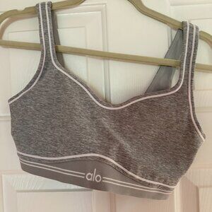 Alosoft Heart Throb Bra Grey Size M